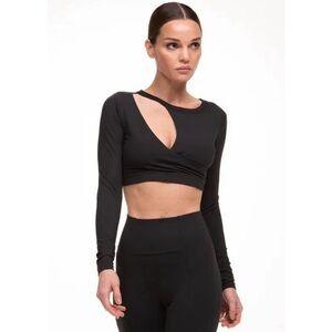NWT n:Philanthropy Roxbury Cutout Cropped Top